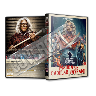 Tyler Perry's Boo 2 A Madea Halloween 2017 Türkçe Dvd Cover Tasarımı